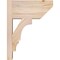 Ekena Millwork Balboa Slat Smooth Outlooker, Douglas Fir, 7 1/2"W x 14"D x 18"H OUT08X14X18BOA06SDF - alternate 4